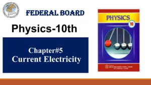 10th Physics Chapter 5: Current Electricity